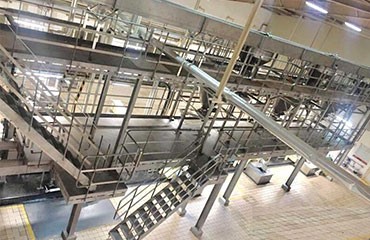 食品衛(wèi)生級(jí)鋼構(gòu)系統(tǒng)建造